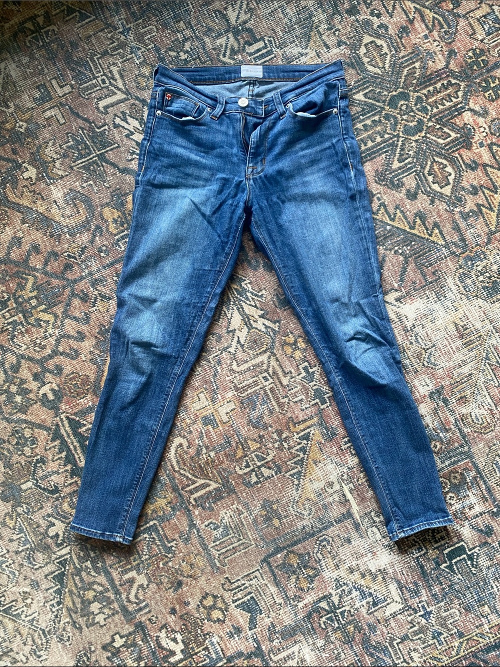 Hudson Jeans Women's Skinny Jeans in Medium Blue Wash